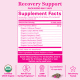 Pink Stork Care Tea Supplement Facts.