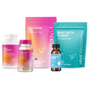 Pink Stork Corporate Maternity Leave Package - Basic. Includes Total Postnatal + DHA - 60 Capsules, Postpartum Probiotic, Lactation Tea, Baby Probiotic Drops, Baby Bath Flakes.