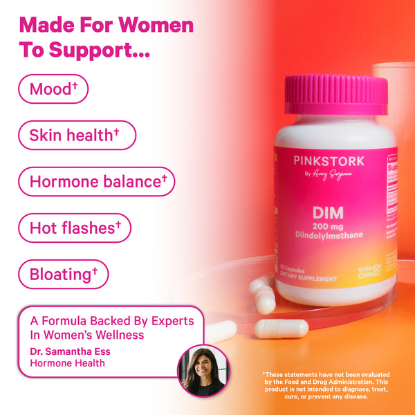 Pink Stork DIM dietary supplement support