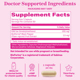 Pink Stork DIM supplement facts panel.