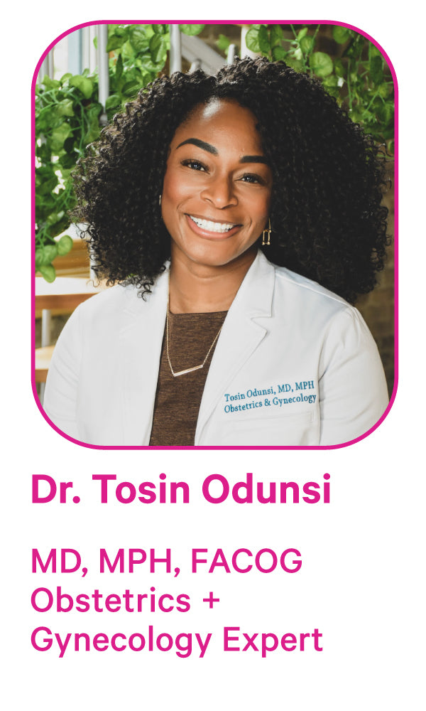 Portrait of a woman in a white coat with text overlay indicating her name and expertise.