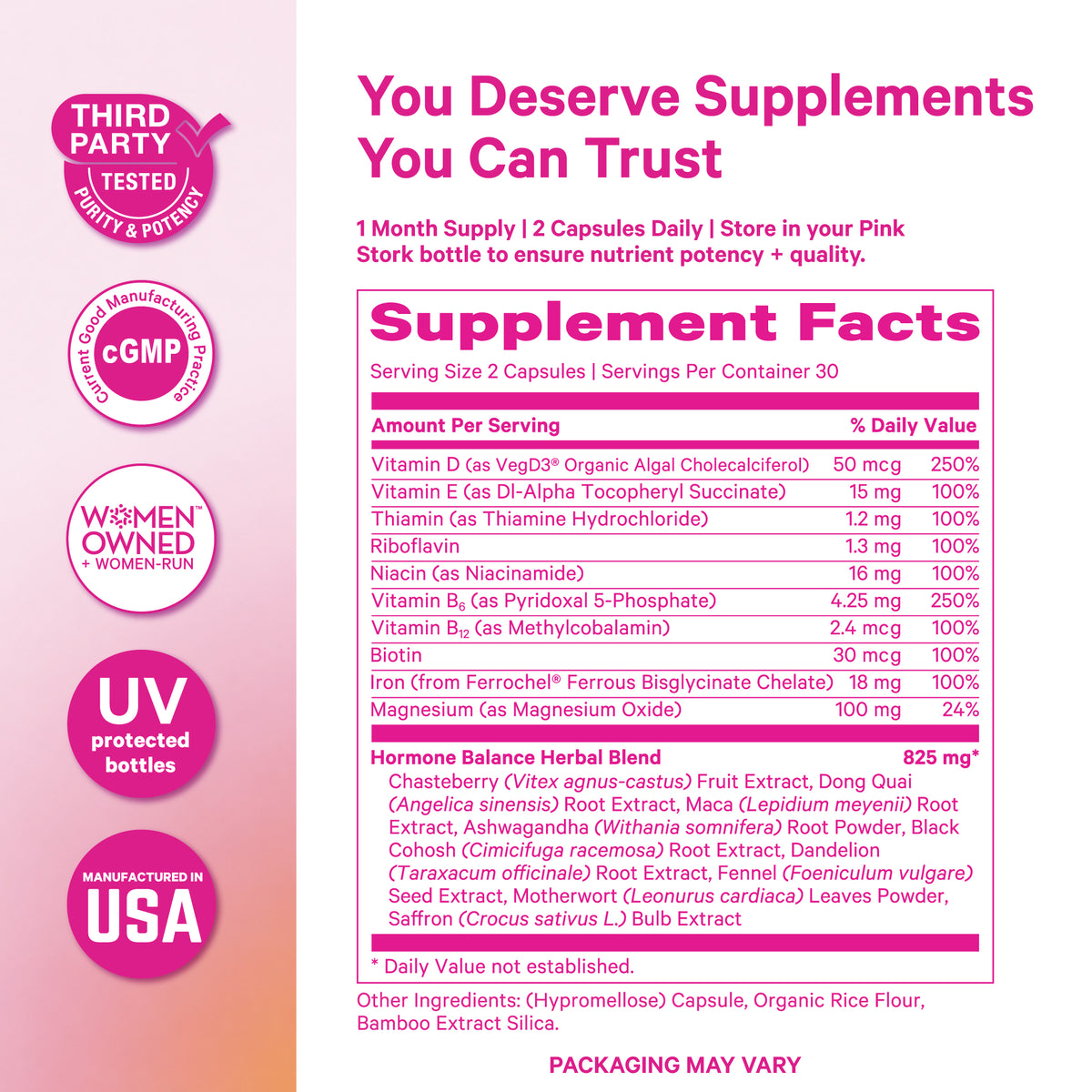Hormone Balance Multivitamin