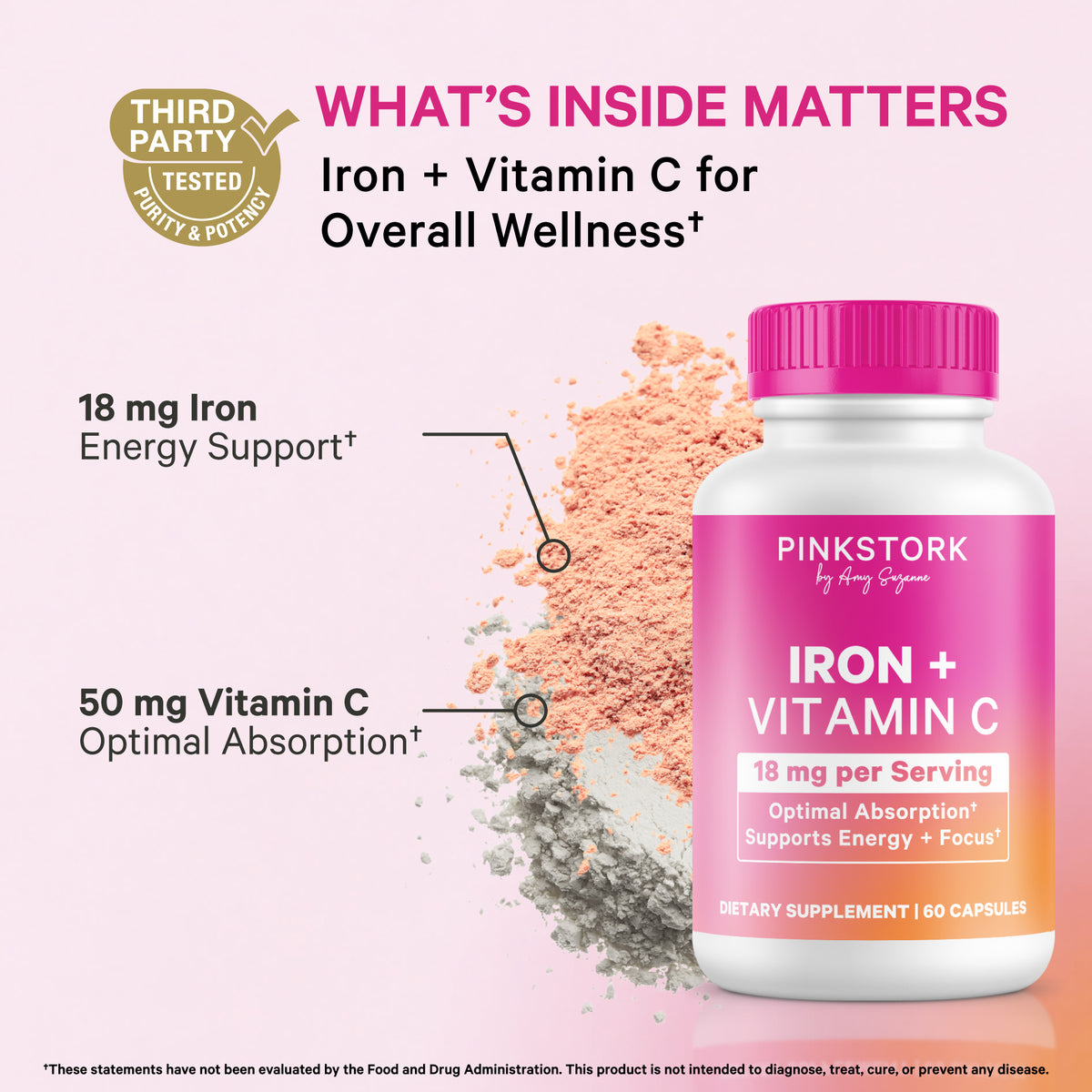 Iron + Vitamin C
