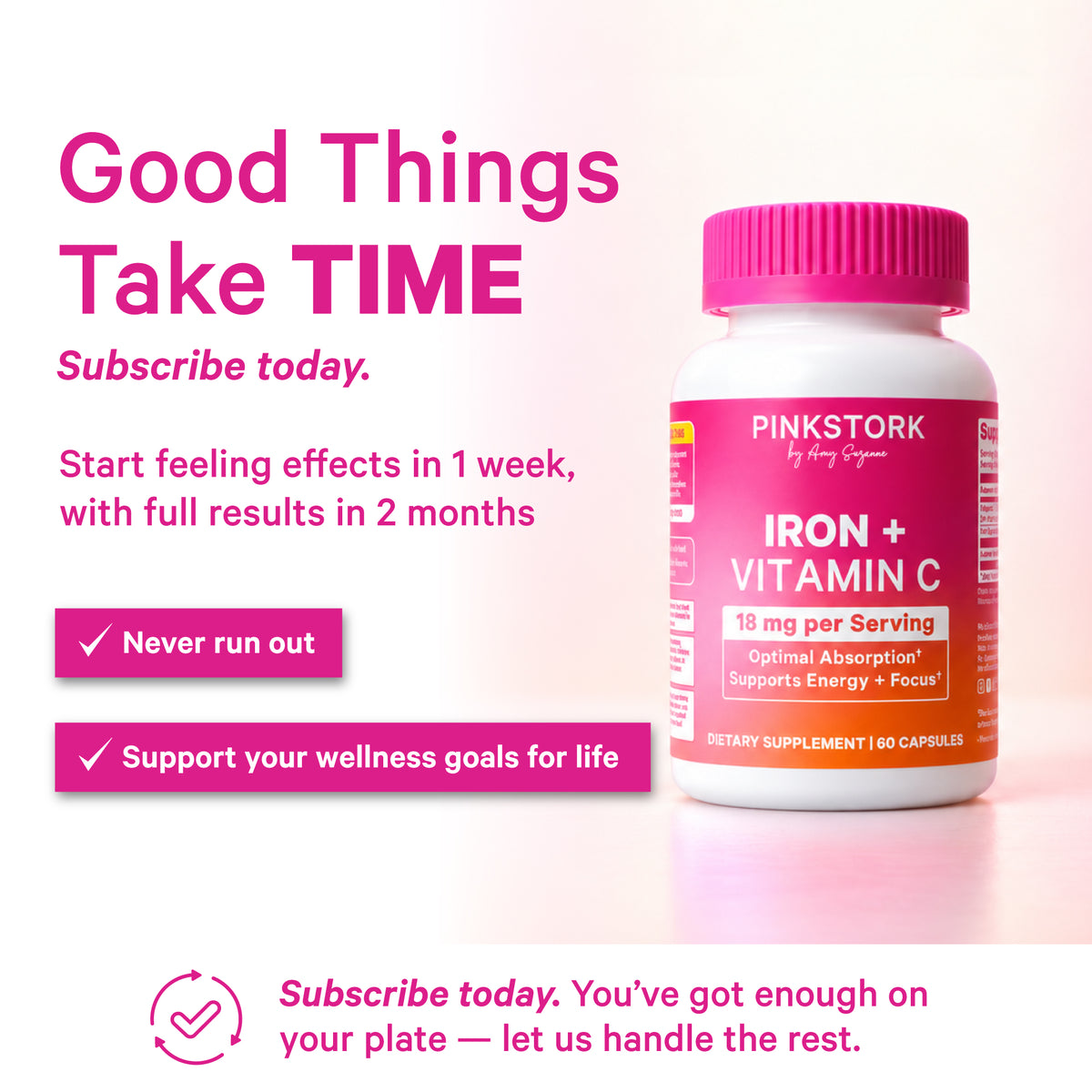 Iron + Vitamin C