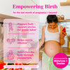 Empowering Birth. For the last month of pregnancy + beyond. Prepare body + support uterus for gentle labor. Helps cervix dilation. Nourishes the body through postpartum.  Recommended by Midwives + Doulas. 