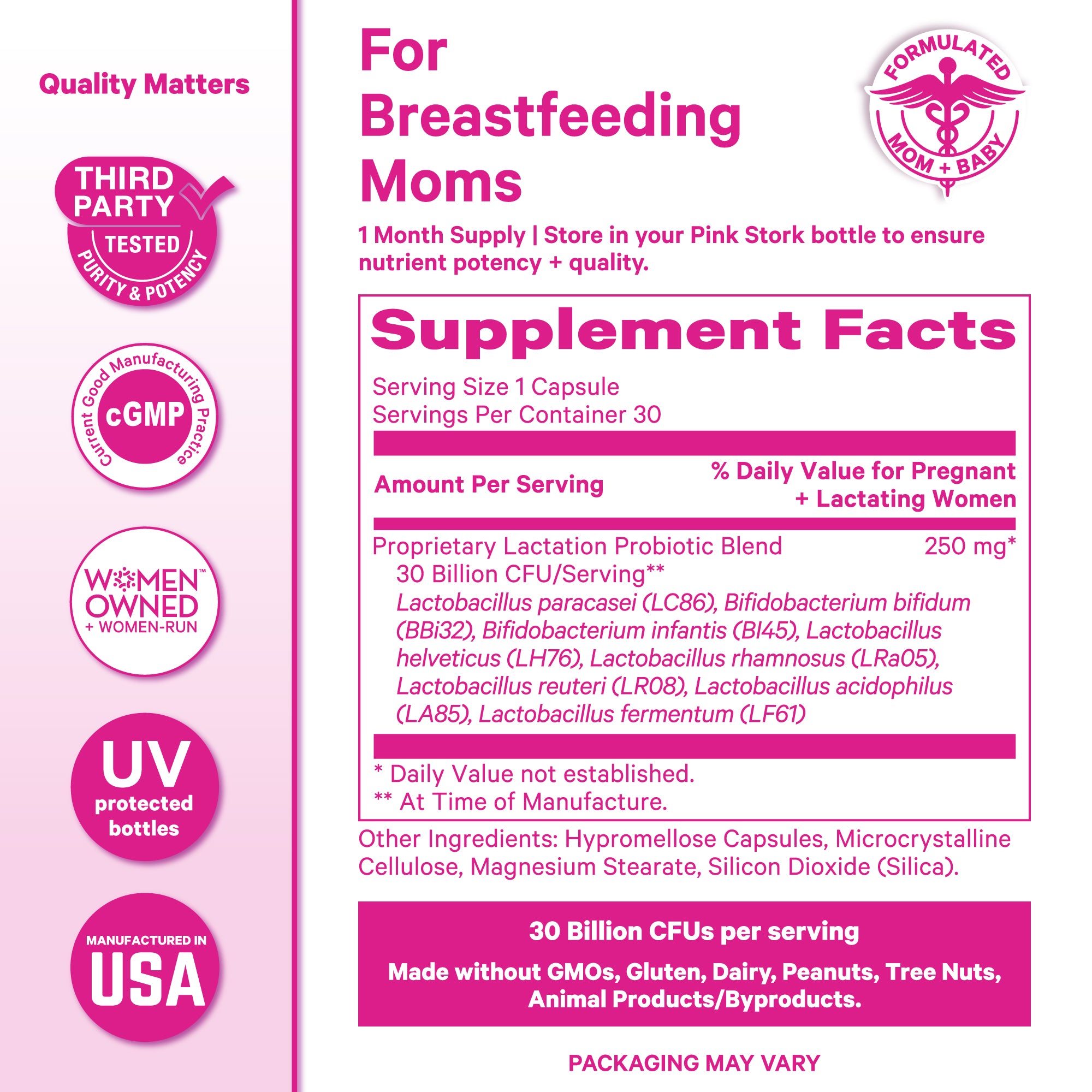 Lactation Probiotic