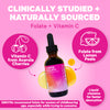 Pink Stork Liquid Folate. Clinically Studied + Naturally Sourced Folate + Vitamin C. Vitamin C from Acerola Cherries. Folate from Lemon Peels. Liquid vitamins for faster absorption. OBGYNs recommend folate for women of childbearing age, especially while trying to conceive.