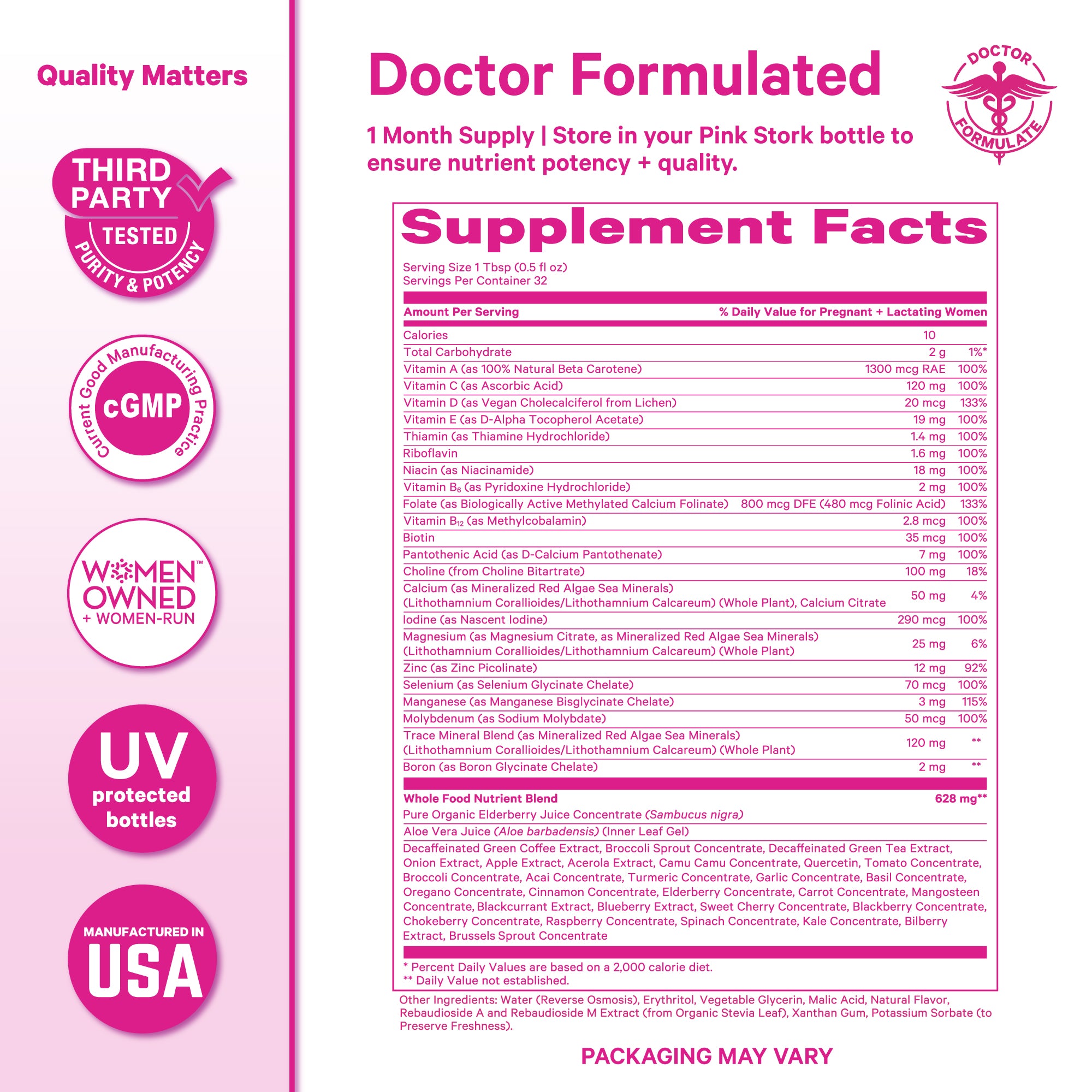 Liquid Prenatal + Postnatal