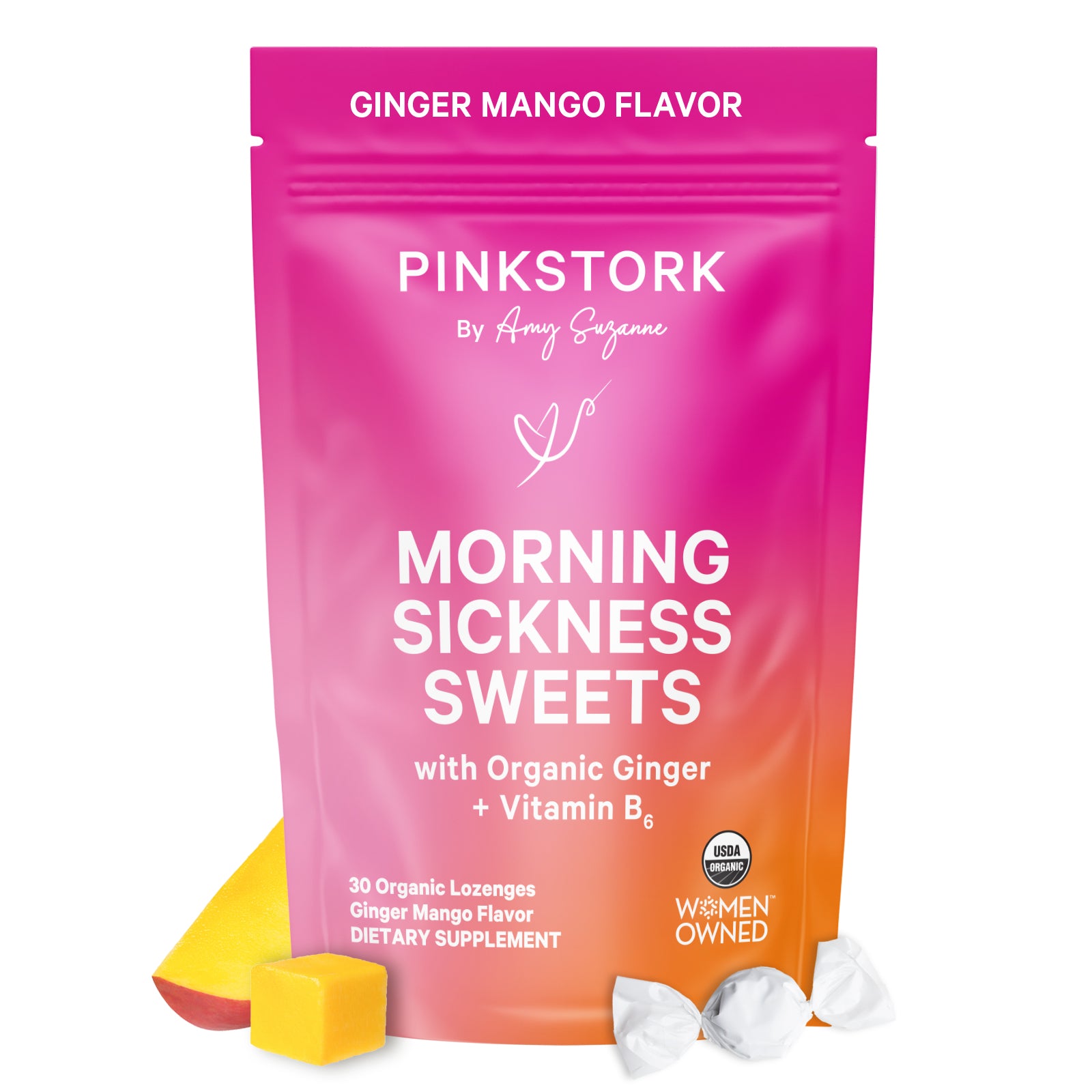 Morning Sickness Sweets - Ginger Mango