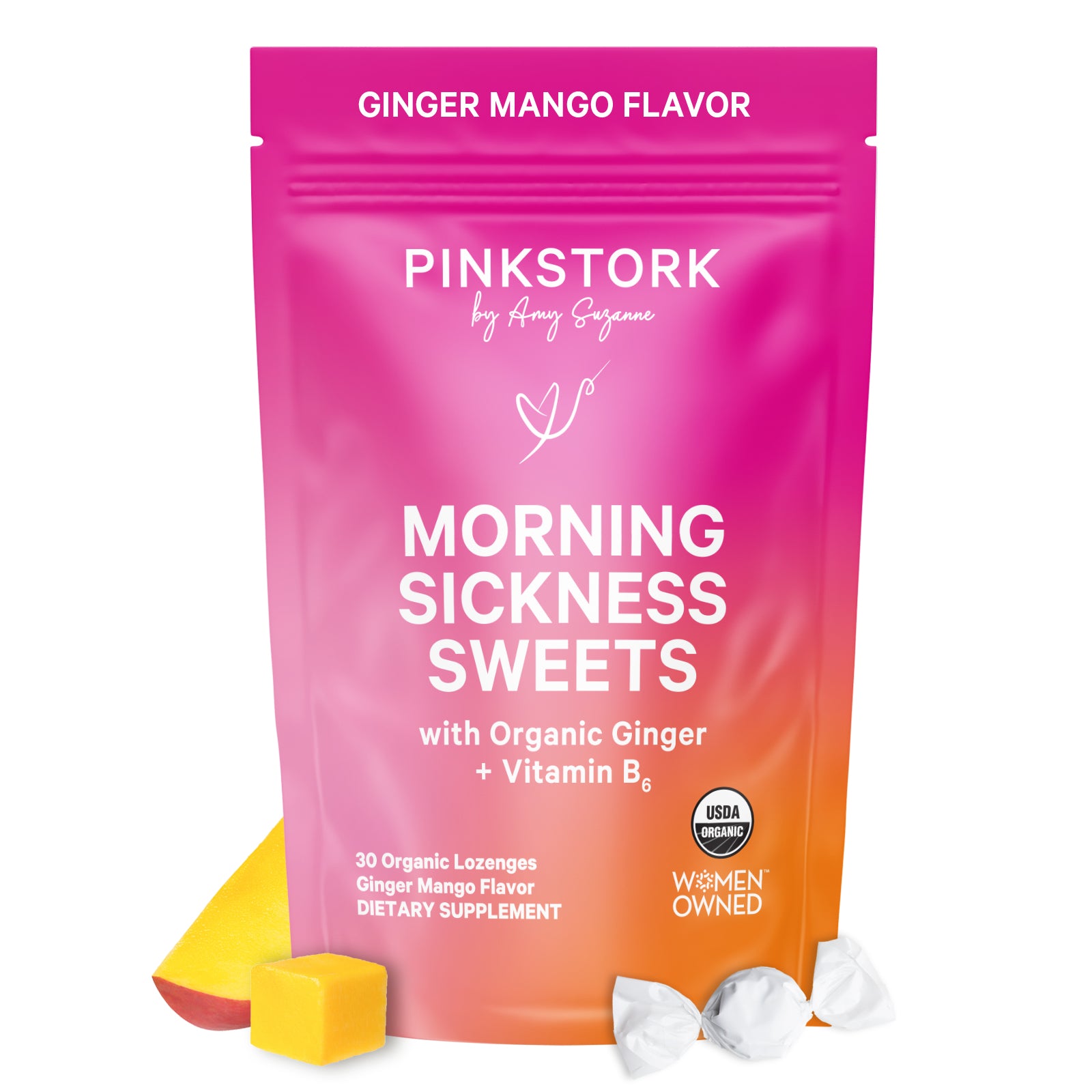 Pink Stork Morning Sickness Sweets 