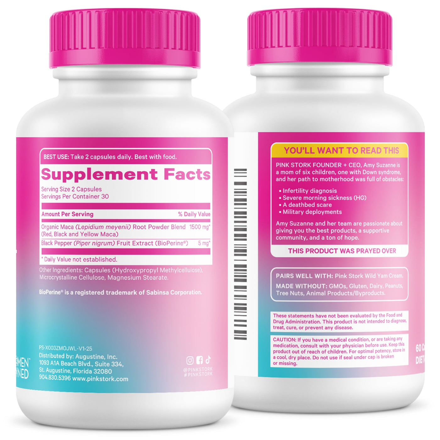 Maca Root – Pink Stork