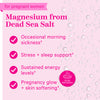 Magnesium from Dead Sea Salt.