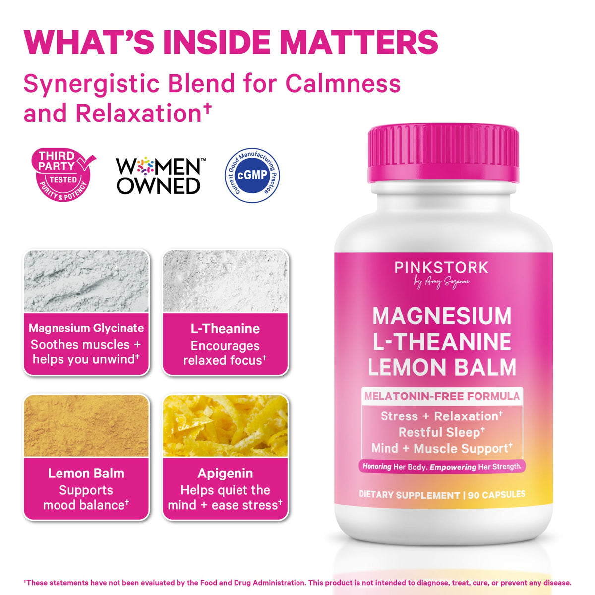 Ingredients with benefits