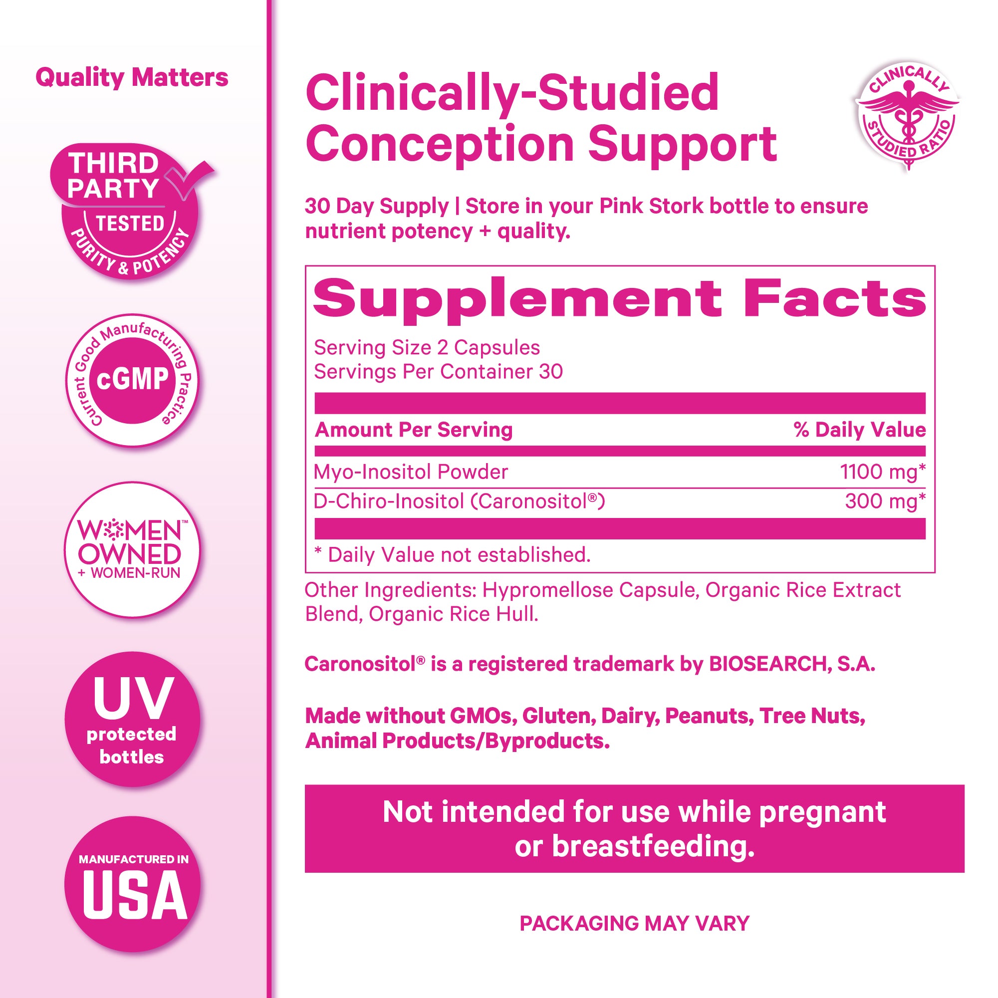 3.6:1 Ratio Myo + D-Chiro-Inositol