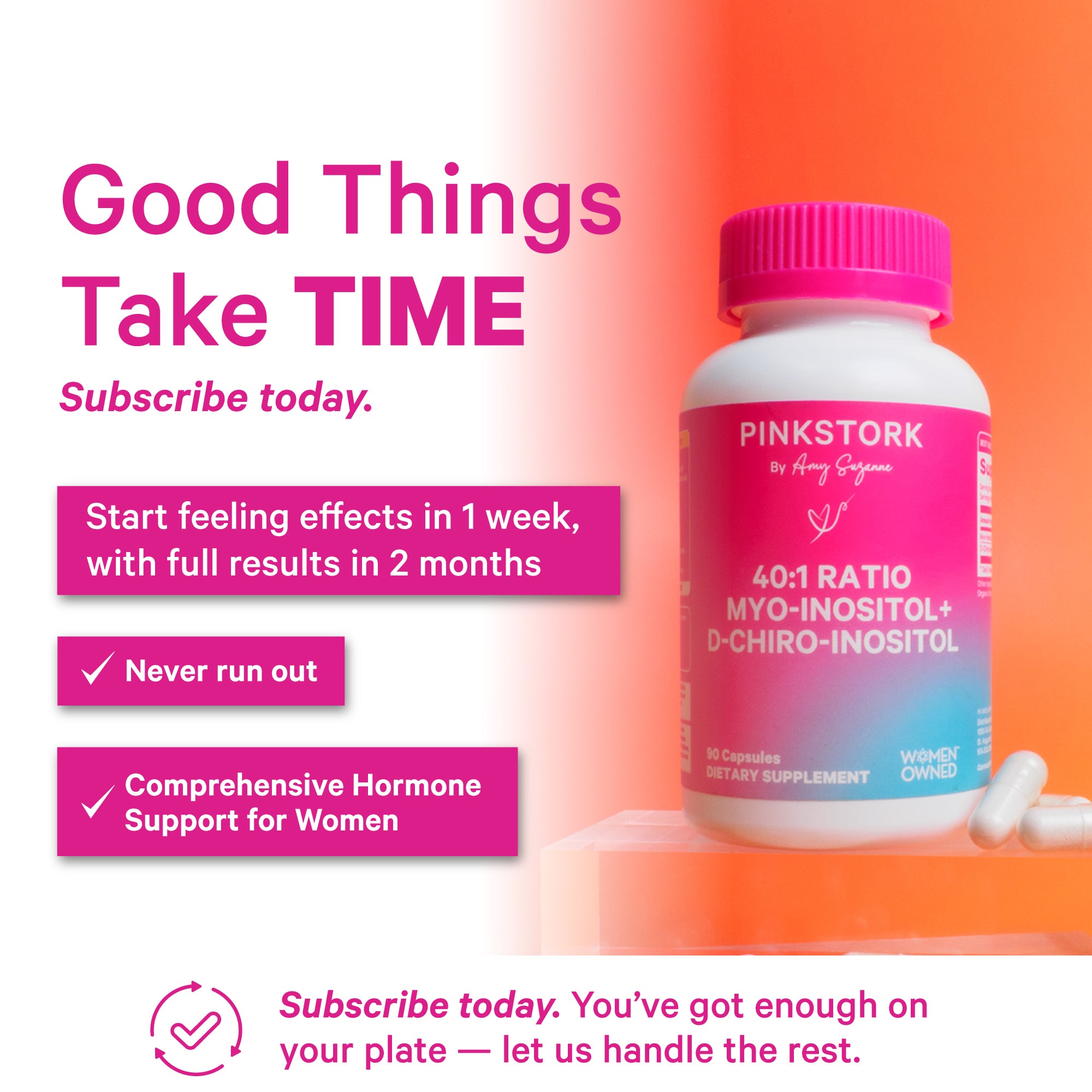 40:1 Ratio Myo-Inositol + D-Chiro-Inositol