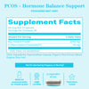 Pink Stork 40:1 Ratio Myo-Inositol + D-Chiro-Inositol supplement facts panel.