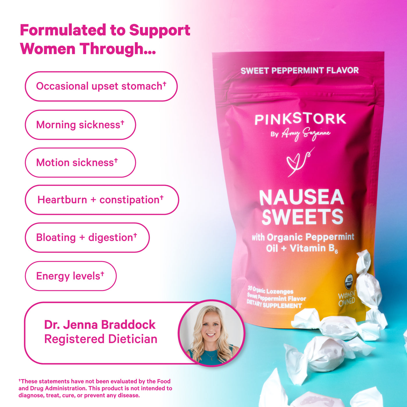 Nausea Sweets