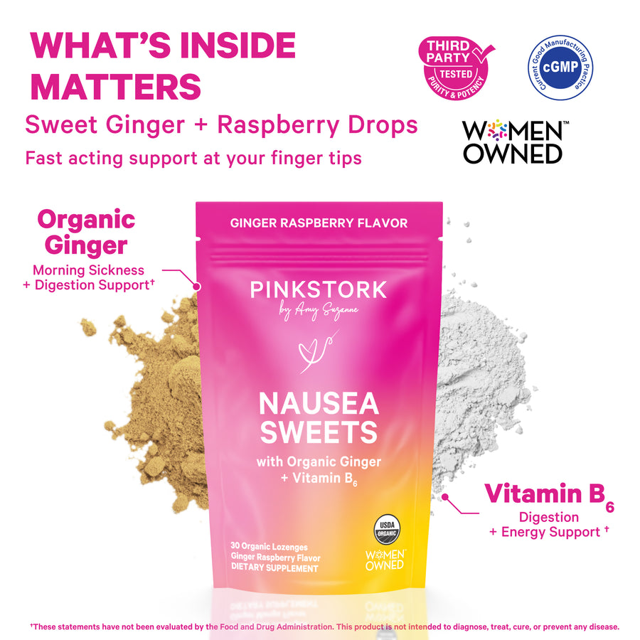 Nausea Sweets – Pink Stork