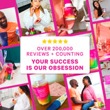 A collage of happy Pink Stork customers. Over 200,000 reviews + counting. 