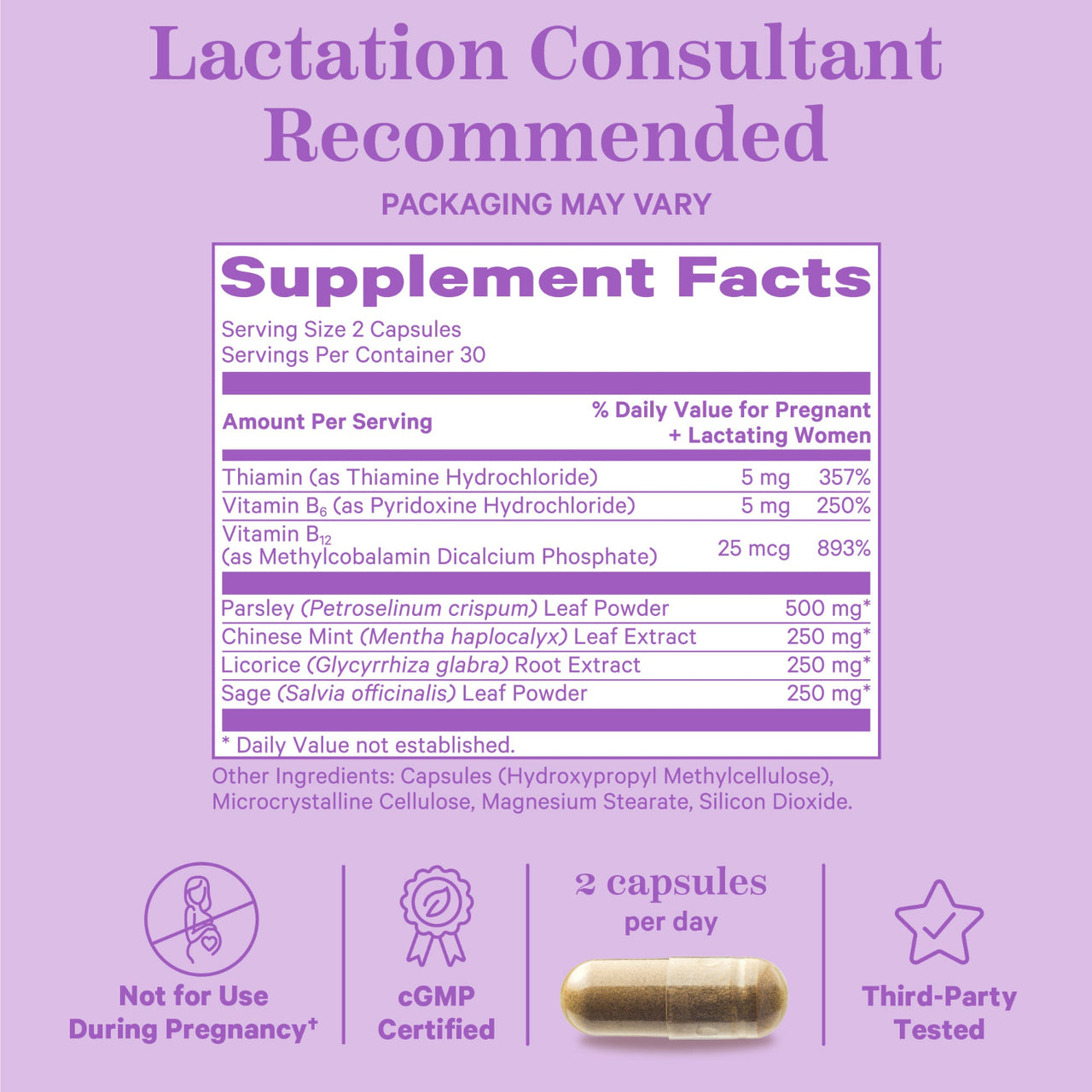 Pink Stork No Flow Supplement: Breast Milk Reduction, Weaning