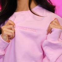 Pink Stork crewneck