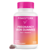 Pink Stork Pregnancy Iron Gummies.