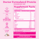 Pink Stork Pregnancy + Postpartum Protein Supplement Facts