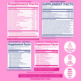 Premier Fertility Bundle Supplement Facts. Mixed Berry Fertility Tea for Her.
