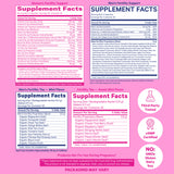 Premier Fertility Bundle Supplement Facts. Sweet Mint Fertility Tea for Her.