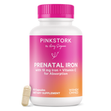 Pink Stork Prenatal Iron.