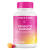 Pink Stork Probiotic Gummies render.