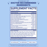Blue Stork Men's Total Multi Supplement Facts