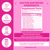 Pink Stork Slim Tea Supplement Facts.