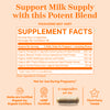 Pink Stork Total Lactation Supplement Facts. 