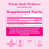 Pink Stork Total Monolaurin supplement facts panel.