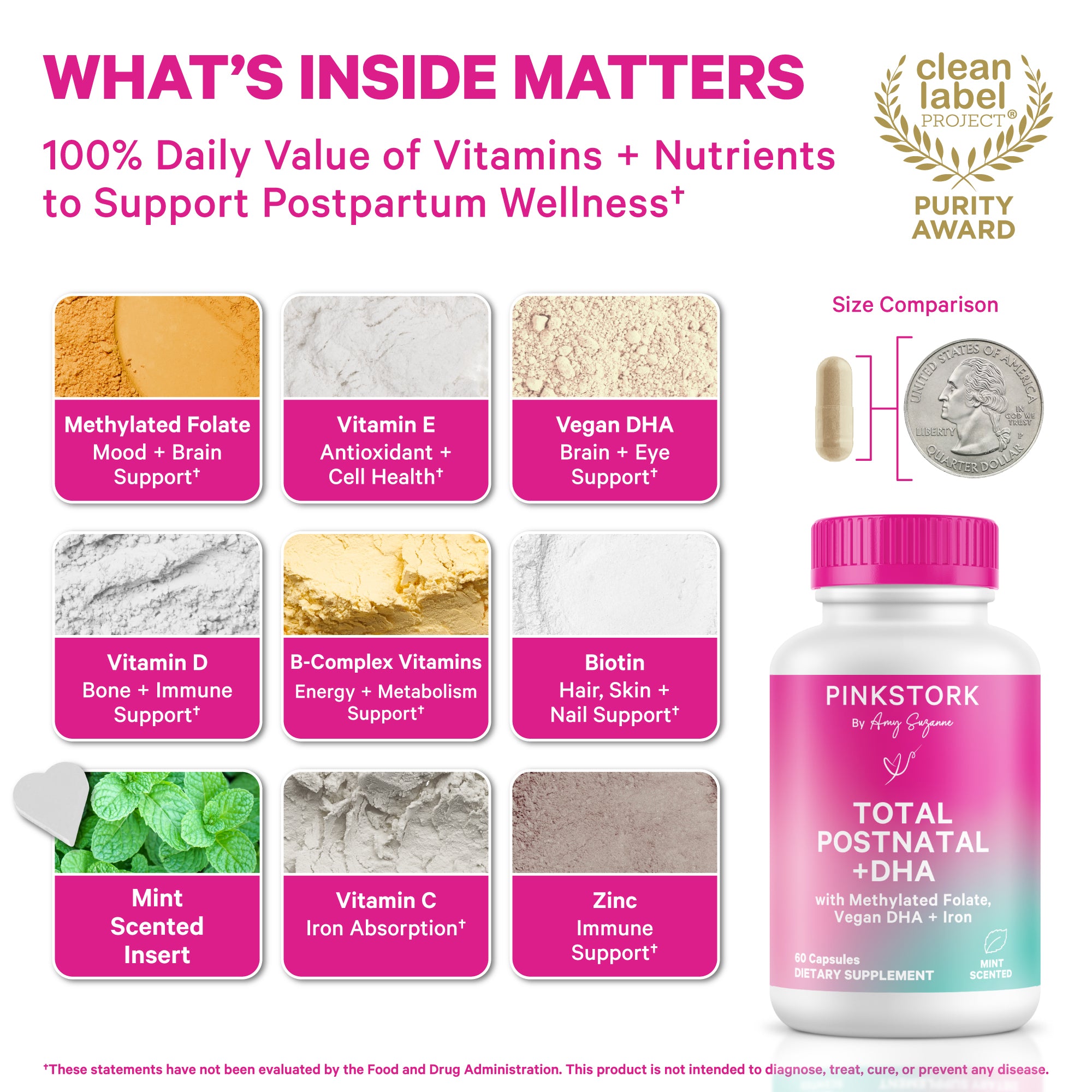 Total Postnatal + DHA (Mint)
