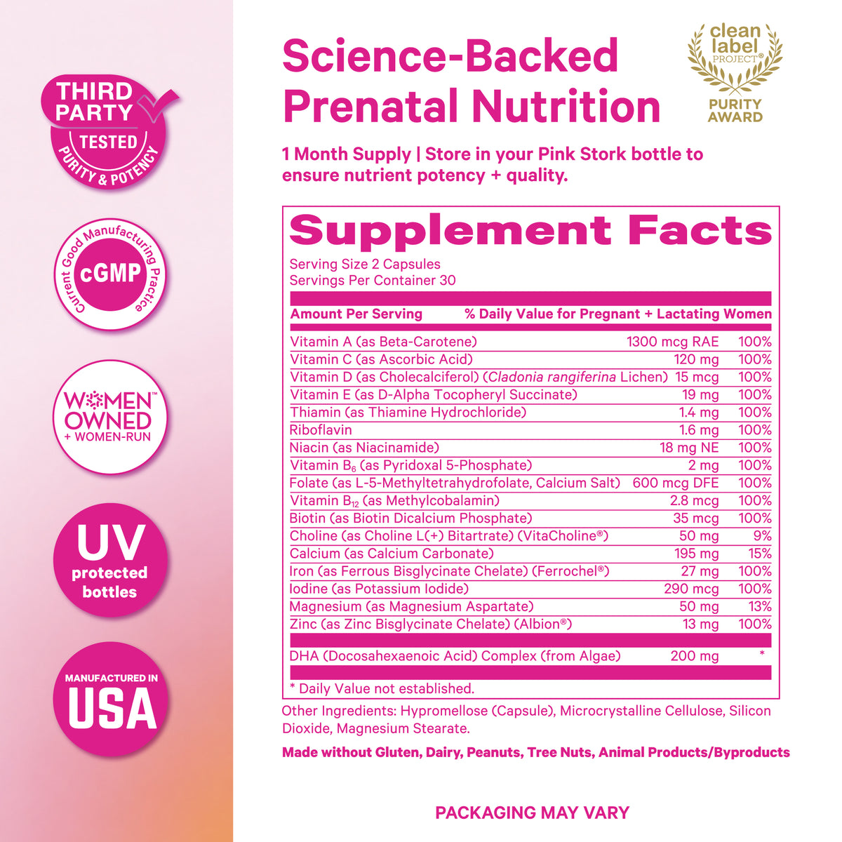 Total Prenatal + DHA