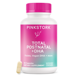 Pink Stork Postnatal + DHA: 60 Capsules