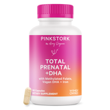 Pink Stork Total Prenatal 180 count.