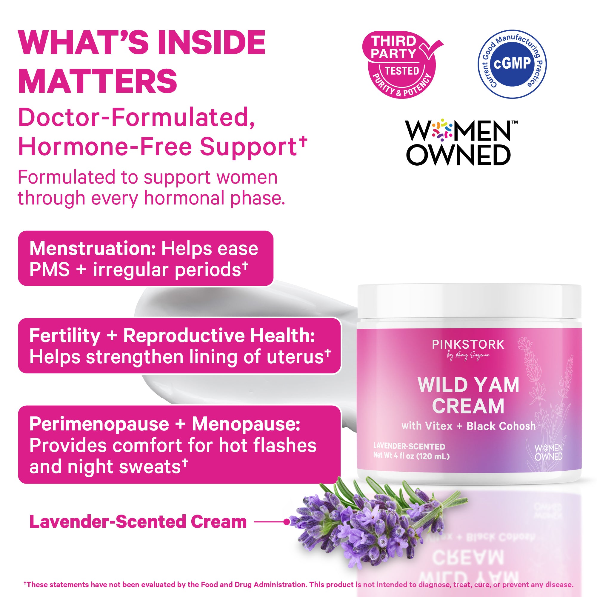 Wild Yam Cream - Lavender Scented