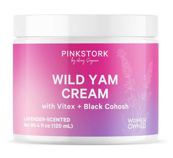 ＊　branztower様　イオーヌクリーム３ Wild Yam Cream - Lavender Scented – Pink Stork
