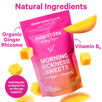 Natural Ingredients: Organic Ginger Rhizome and Vitamin B6