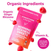 Organic Ingredients: Organic Ginger Rhizome and Vitamin B6.