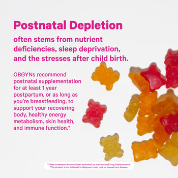 Pink Stork Postnatal Gummies Daily Postpartum Breastfeeding